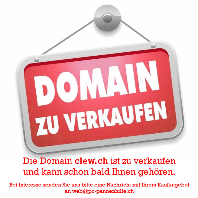Domain clew.ch zu verkaufen